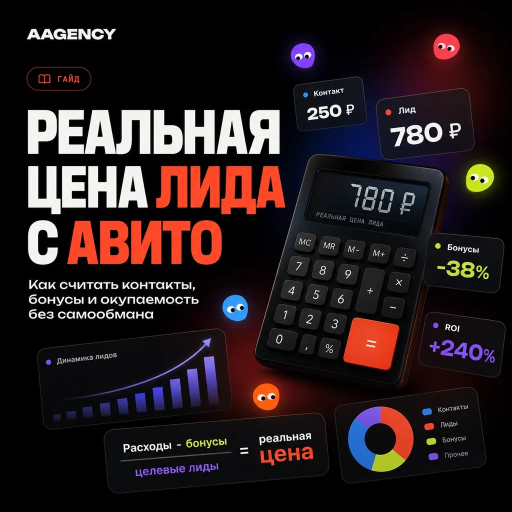 Как посчитать реальную цену лида с Авито